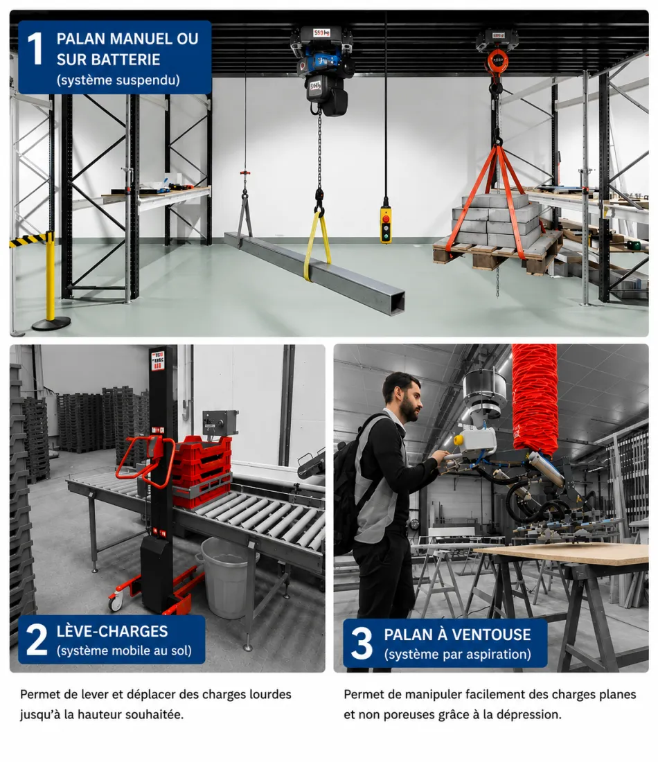 Système de manutention ergonomique
